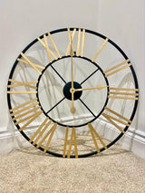 Black & Gold Clock